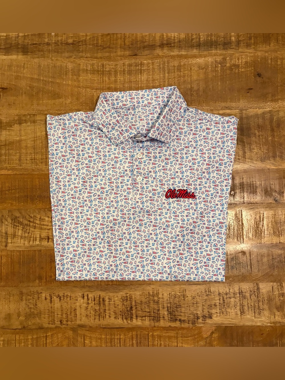 Rhoback Ole Miss Rebels Collegiate Polo